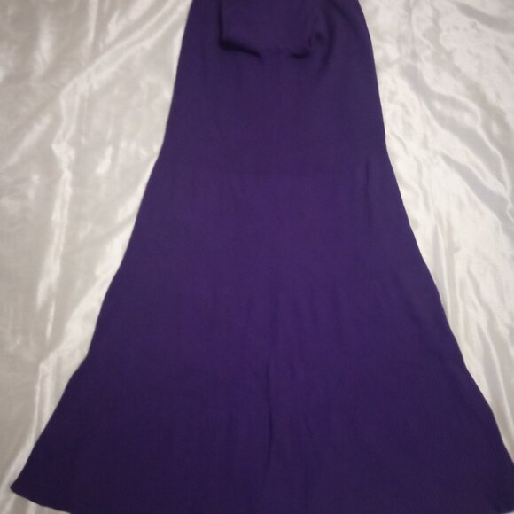 Woman Within long sleeves purple dress size18/20 L rayon - Picture 5 of 10